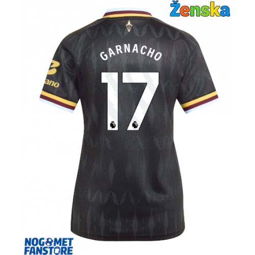 Aston Villa Alejandro Garnacho #17 Gostujuci Dres za Ženska 2026-27 Kratak Rukav